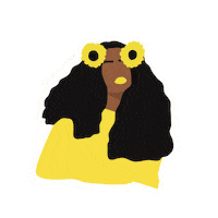 rosalva_moreira negro presente desenho Ilustração Sticker