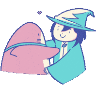 Best Friend Hug Sticker