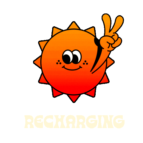 Resting Good Morning Sticker by Mat Voyce