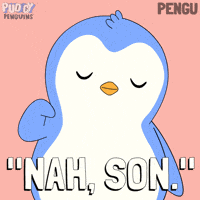 Deny No Way GIF by Pudgy Penguins