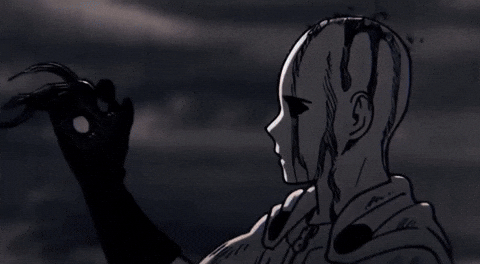 One Punch Man Aura GIF