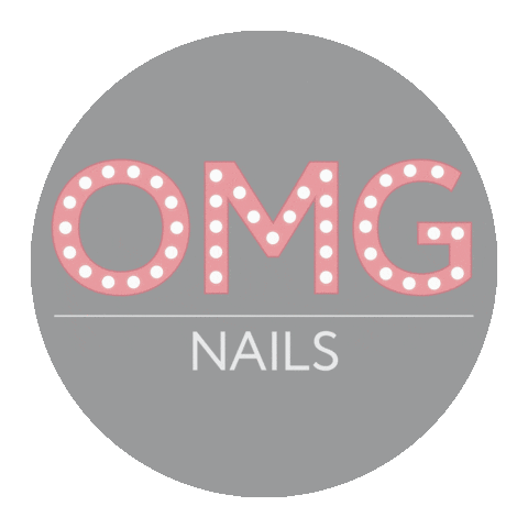OMGNailsGlasgow nail art nail salon omg nails omg babe Sticker