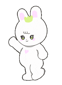 うさぎ 토끼 Sticker