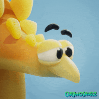 Awkward Dino GIF by Claynosaurz