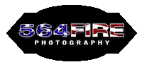 564FirePhotography photography photographer firefighter fire fighter Sticker