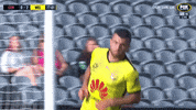 Australian Football Celebration GIF by Hyundai A-League