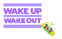 wake up summergram Sticker