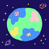 mayajett love kawaii friends space GIF