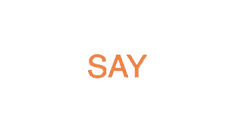 Say Something House Sticker by Lucas & Steve