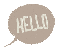Hello Sticker