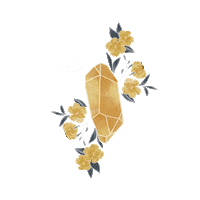 designonthemoon flower sun flowers moon Sticker