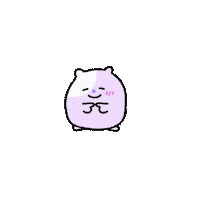 Embarrassed Hamster Sticker