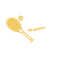 Tennis Boxers Sticker by Pacific University
