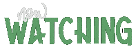 Television Watching Sticker