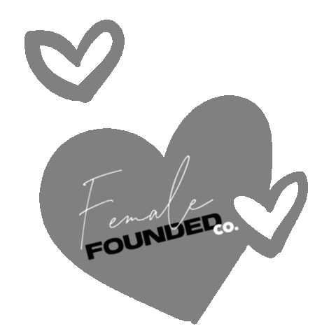 Femalefoundedco Femalefounded Transparent Transparency Sticker by femalefoundedco