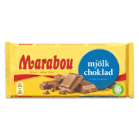 Choklad Marabou Sticker by Klippkungen.se