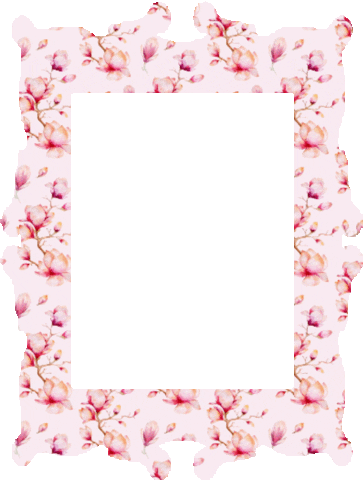 Curlysmurfette Frame Sticker