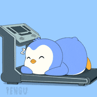 Working Out No Pain No Gain GIF by Pudgy Penguins