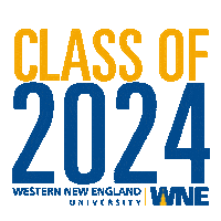 Class Of 2024 Wne Sticker by Western New England University