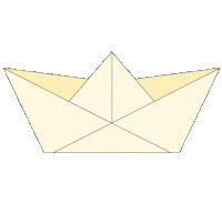 Drobakfestivalen festival paper origami papir Sticker