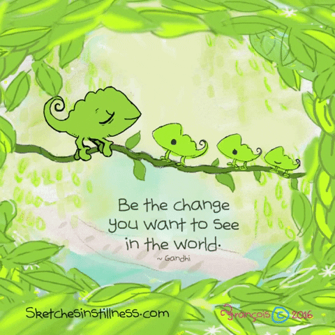 Yoga Meditation GIF by Sketches In Stillness