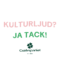 Kulturljud Sticker by Centerpartiet i Malmö