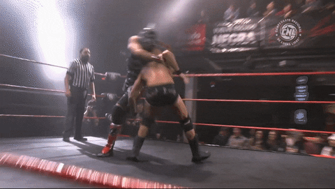 Fight Wrestling GIF by CNL Chile