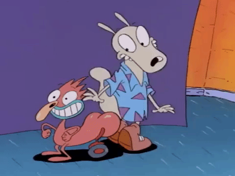 rockos modern life nicksplat GIF