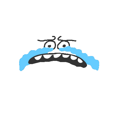 sad sticker by BuzzFeed Animation