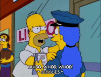 scared homer simpson GIF