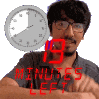 19 Minutes Sticker