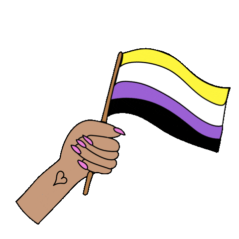 Love You Pride Sticker by Hello All