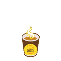 Coffee Break Sticker by Minute Burger