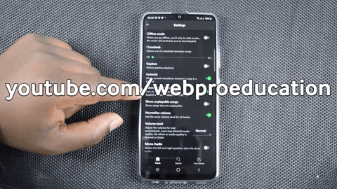 webproeducation giphygifmaker spotify GIF