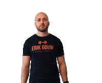 erikgouwpt workout gym sweat trainer Sticker