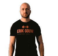 erikgouwpt workout gym sweat trainer Sticker