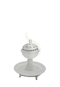 stinamichelletree incense oud incense burner bukhoor Sticker