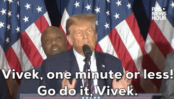 Donald Trump GIF by PBS News