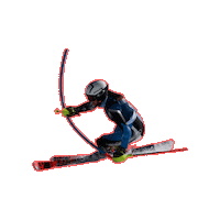 Racing Skiing Sticker by Ski Quebec alpin