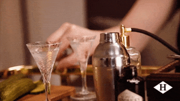 Dirty Martini Weekend GIF by HENDRICK'S GIN