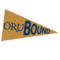 Golden Eagles Oru Sticker by Oral Roberts University