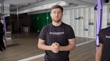 Strength Yoga Trapeze GIF by YOGABODY