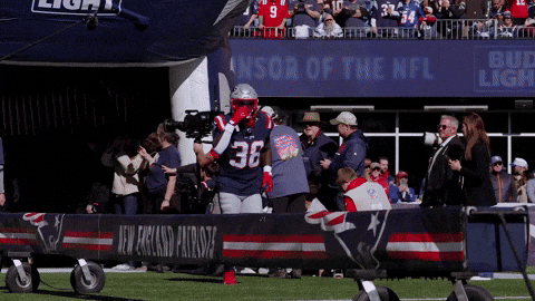 Football Nfl GIF by New England Patriots