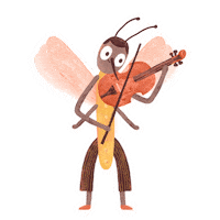 Musician Tick Sticker by pomelody