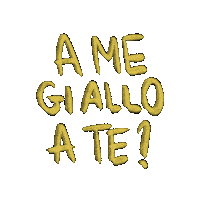 Giallo Sticker