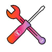 Tools Wrench Sticker by Hart Wilcox