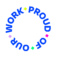 Proud Work Sticker by Colony Digital