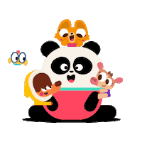 Friends Love Sticker by Lingokids