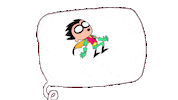 Correr Teen Titans Go Sticker by Cartoon Network EMEA