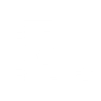 R Sticker by Rioned